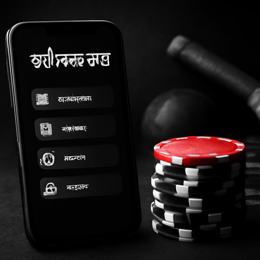 nbajee বাংলা মেনু সহ ফোন স্ক্রিন